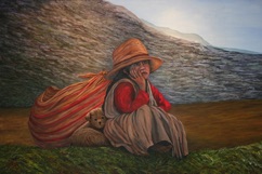 Pérou -
Acrylique sur toile tendue - 60” x 40" - 152 x 102 cm Pérou -
Acrylique sur toile tendue - 60” x 40" - 152 x 102 cm