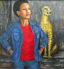 Fierté féline, mains dans les poches -
Acrylique sur isorel - 28” X 30" - 71 x 76 cm Fierté féline, mains dans les poches -
Acrylique sur isorel - 28” X 30" - 71 x 76 cm