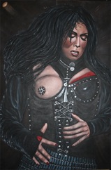 Janet Jackson - Super Bowl XXXVIII -
Acrylique sur toile tendue - 24” x 36" - 61 x 91 cm Janet Jackson - Super Bowl XXXVIII -
Acrylique sur toile tendue - 24” x 36" - 61 x 91 cm